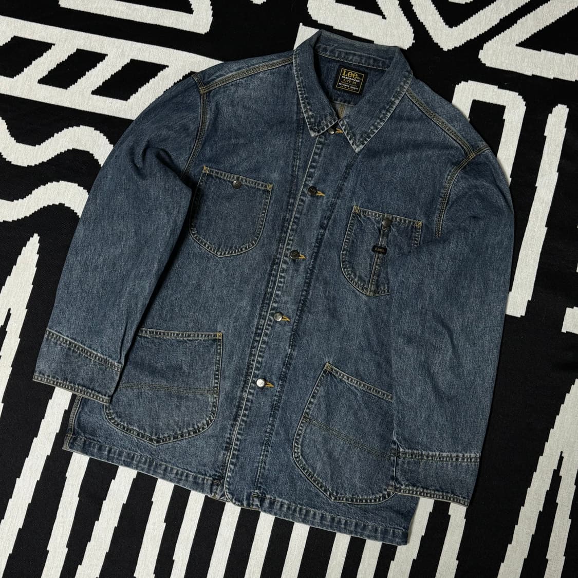 90’s Lee 데님 커버롤 자켓 95 상품이미지2