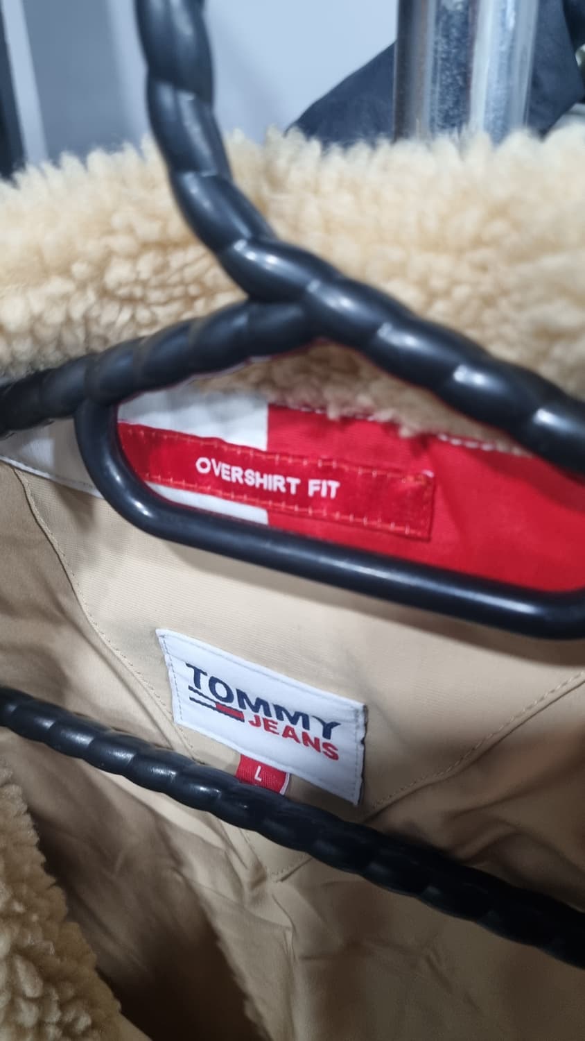 한섬)타미진스 오버핏 셔츠형 플리스 L(105~110) 상태10/8 상품이미지3