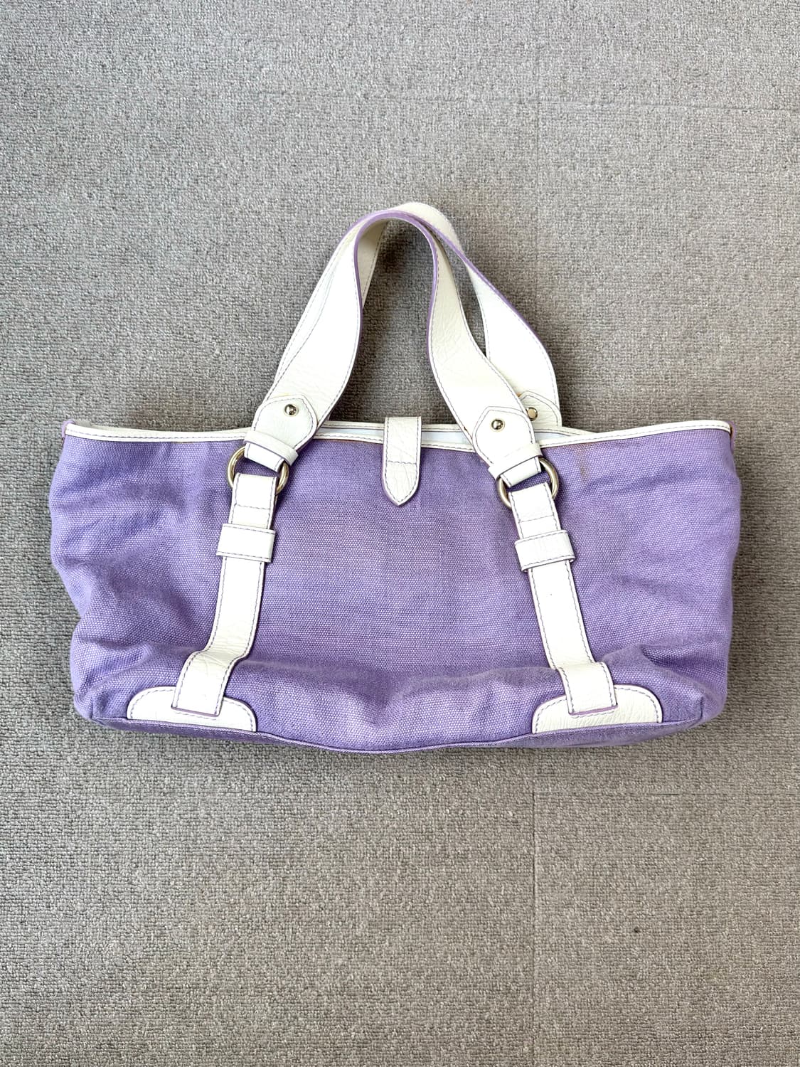 올드 셀린느 캔버스 부기백 라벤더 컬러 상품이미지6