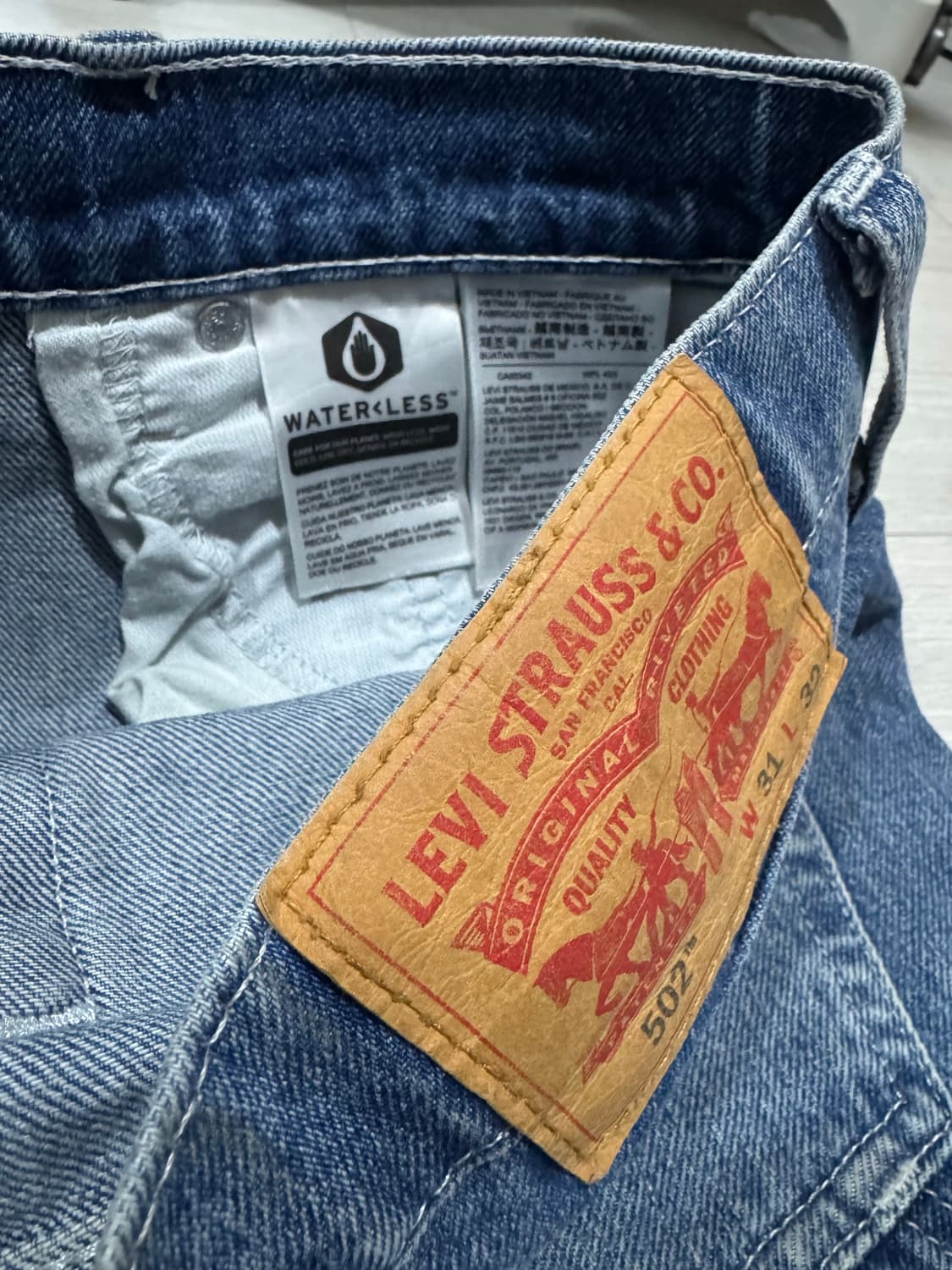 [31x32] 리바이스 502 카펜터 데님팬츠  상품이미지4