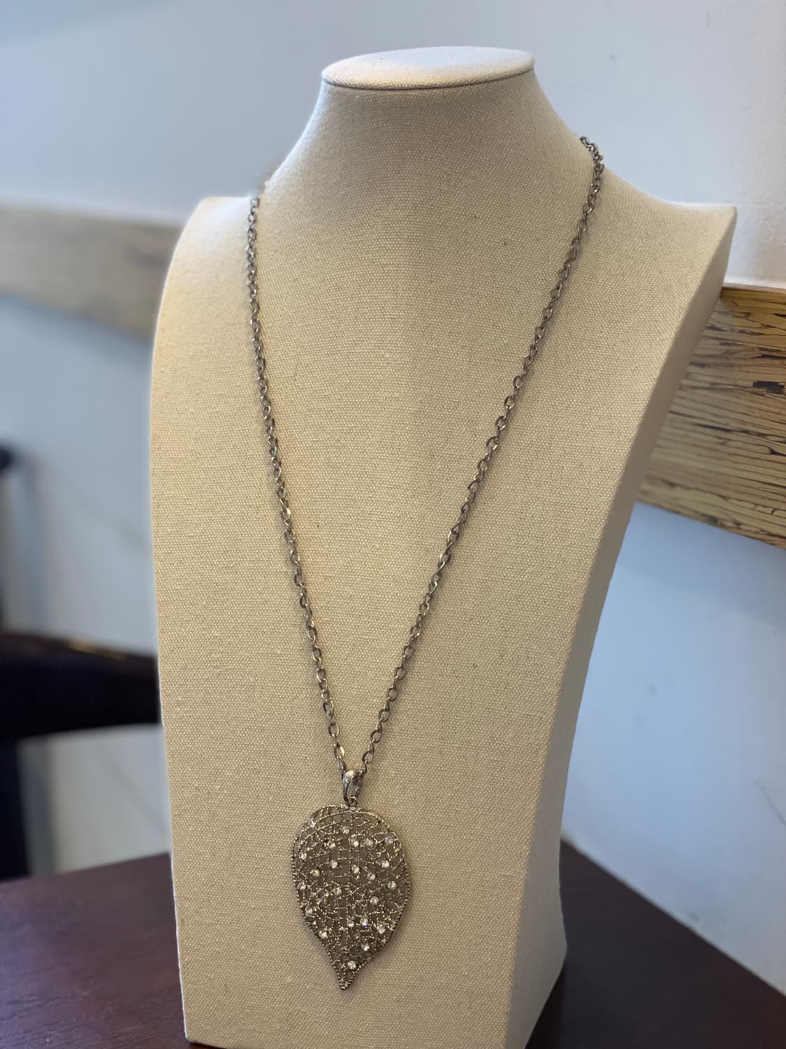 빈티지 잎사귀 리프 목걸이 상품이미지4