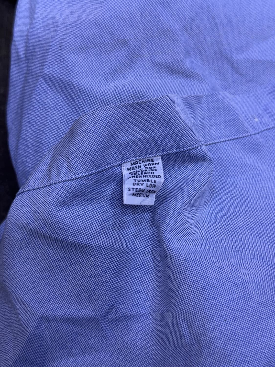 폴로 랄프로렌 컬러 포니 자수 클래식핏 옥스포드 반팔셔츠 XL 상품이미지9