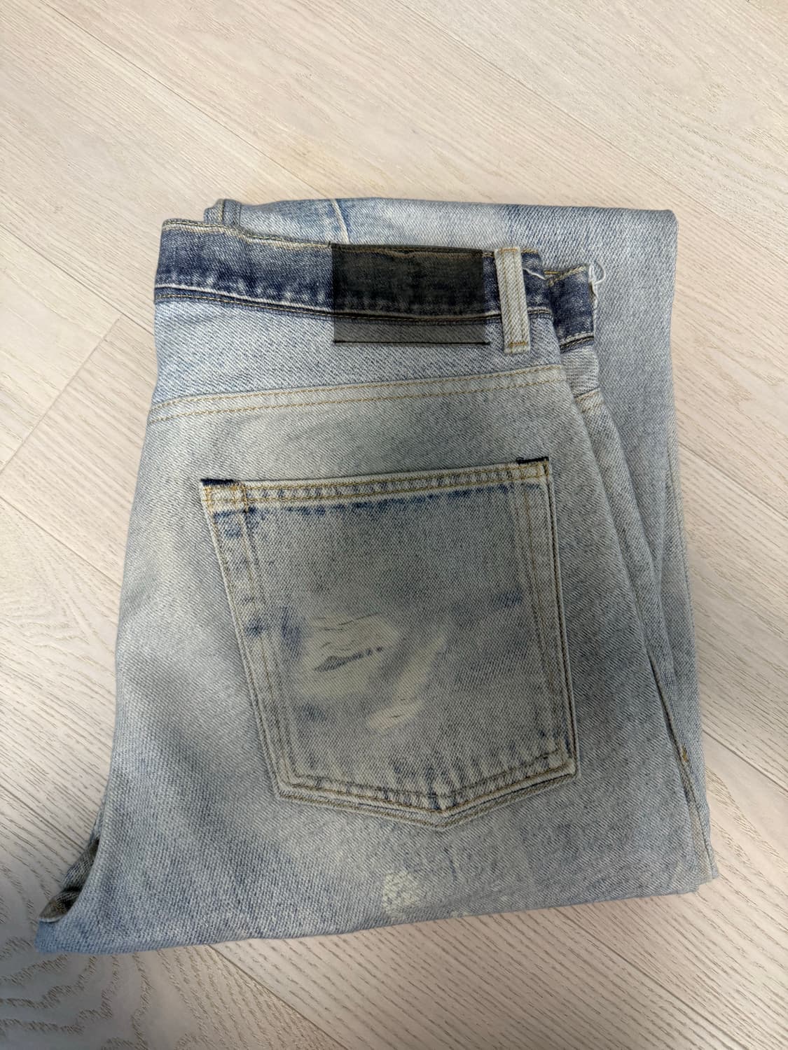 아워레가시 프린팅데님31 아워레가시데님 아워레가시 팬츠 상품이미지1