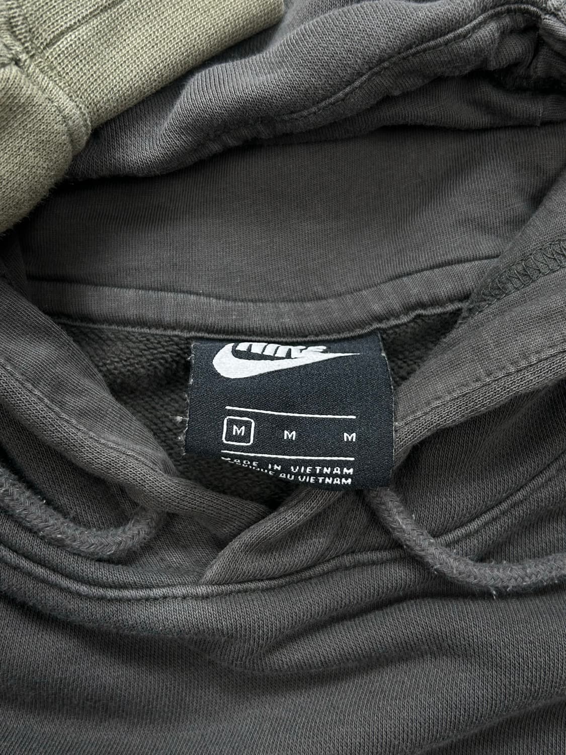 나이키 카키 더블 스우시 후드티 M 상품이미지5