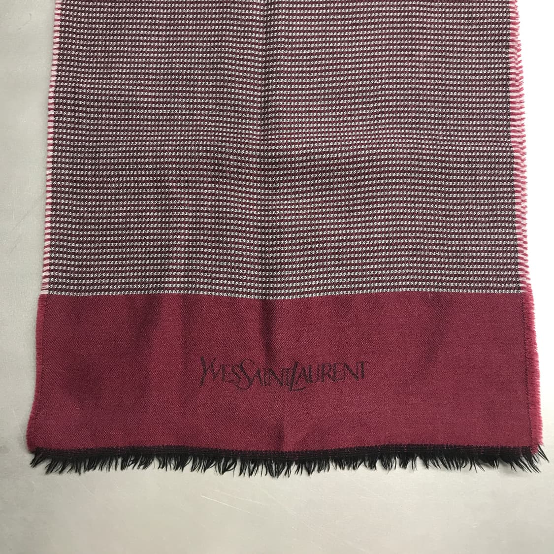 YSL 입생로랑 실크 혼방 머플러 상품이미지4