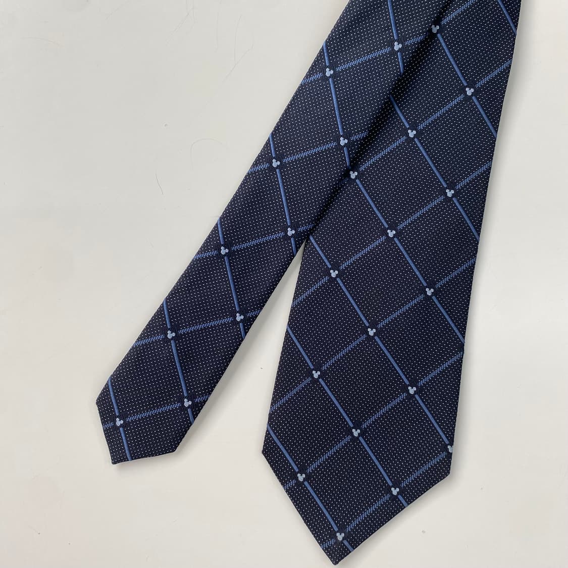 디즈니 캐릭터미키마우스 실크 넥타이 8.3cm 상품이미지1