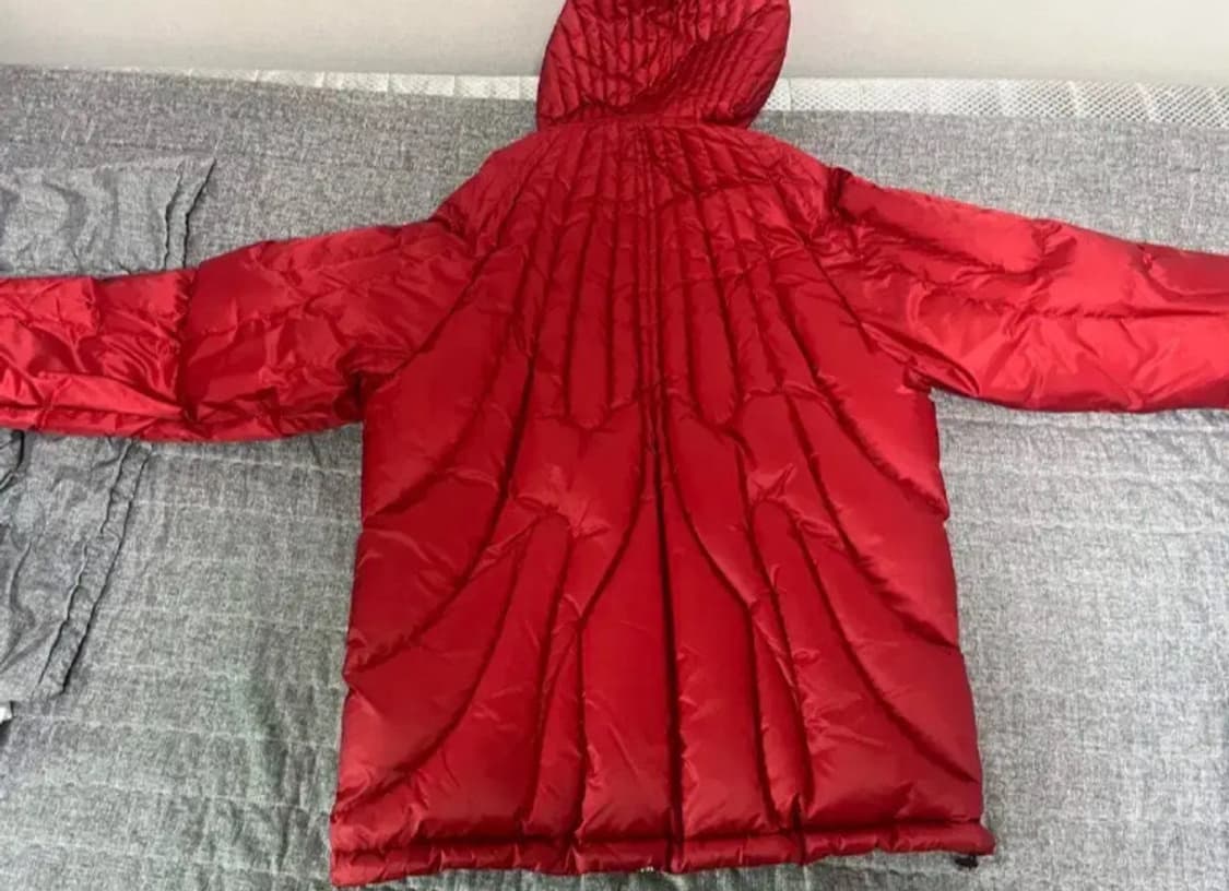 (S)떠그클럽 케이브 다운 패딩 레드 상품이미지2