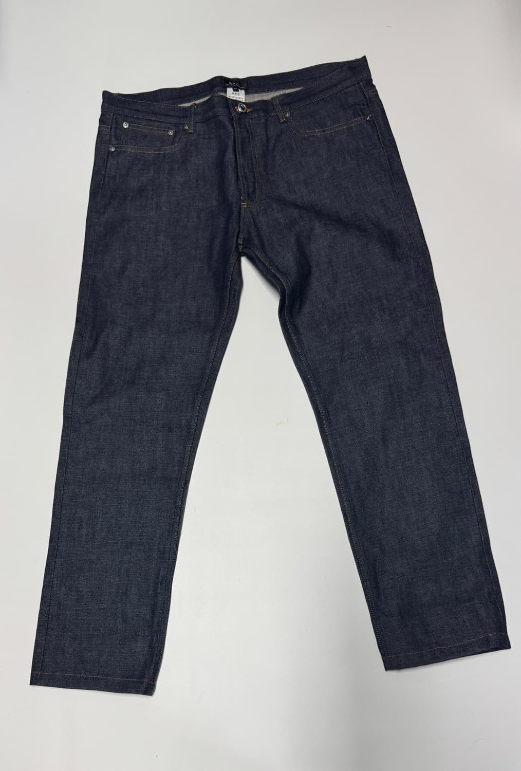 정품라벨!! 아페쎄 A.P.C 셀비지 데님팬츠 37인치 아이디룩 상품이미지1