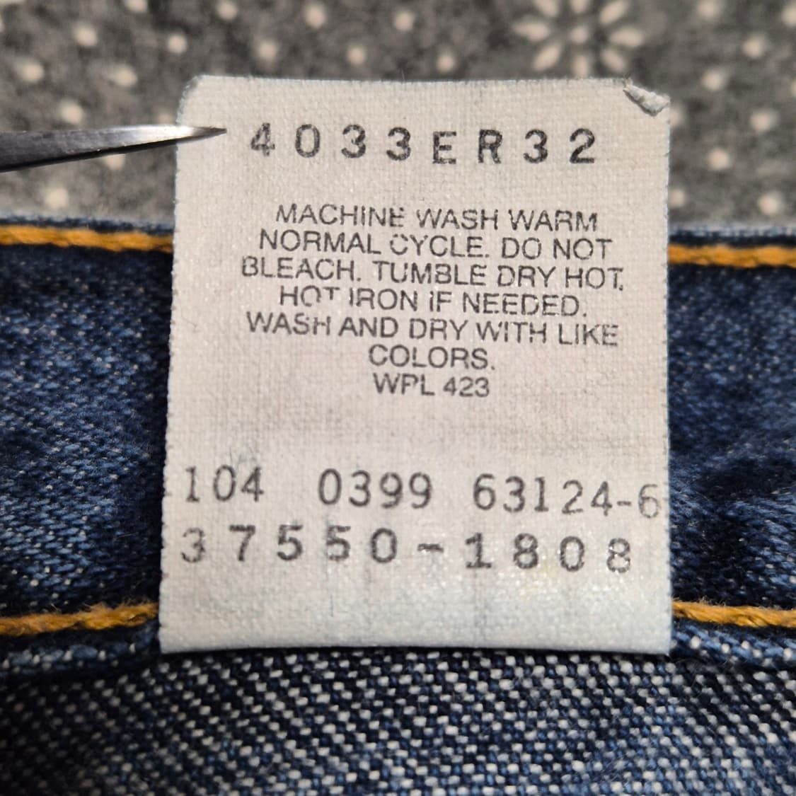 [34]90s MEXICO Made 리바이스 550 하프 -515 상품이미지5