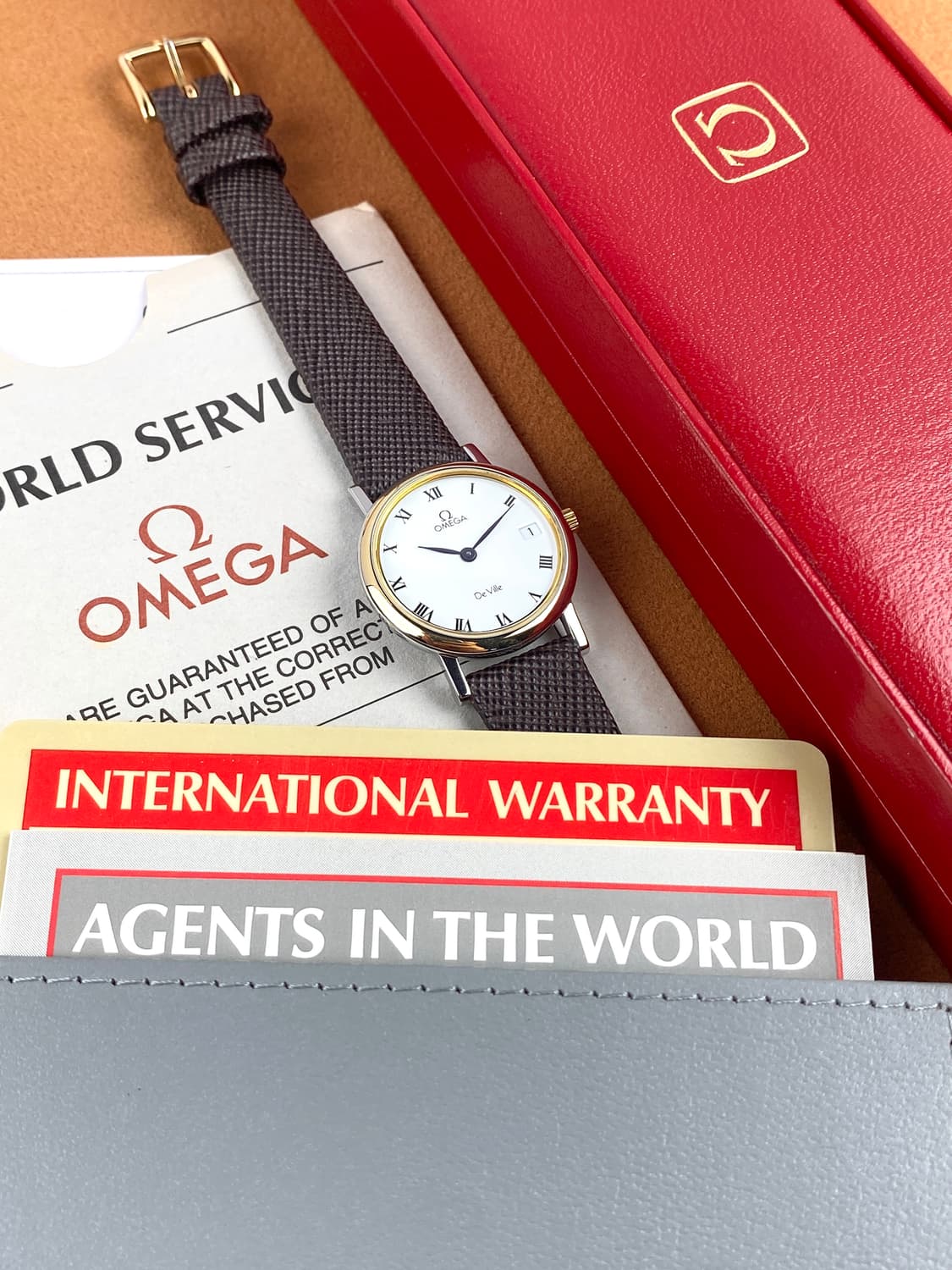 [FULL SET]OMEGA Lady De Ville date watch 상품이미지2