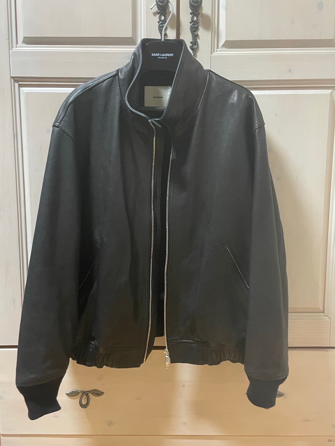 [2] 인더로우 / 헤리티지 레더자켓 / 하이넥 가죽자켓 상품이미지2