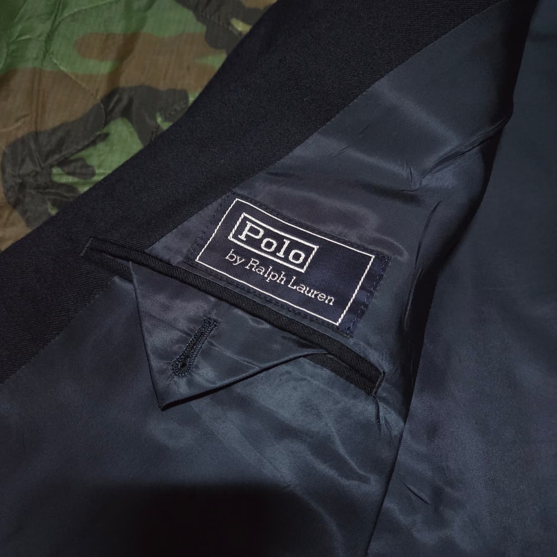 Vintage Polo Ralph Lauren Navy Blazer 상품이미지7