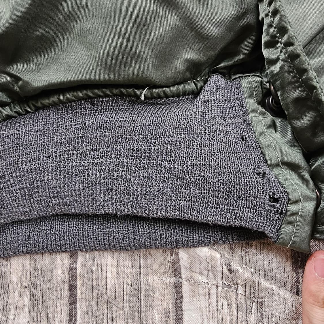 70s 알파 인더스트리 N-2B 헤비 플라잉 자켓 상품이미지7