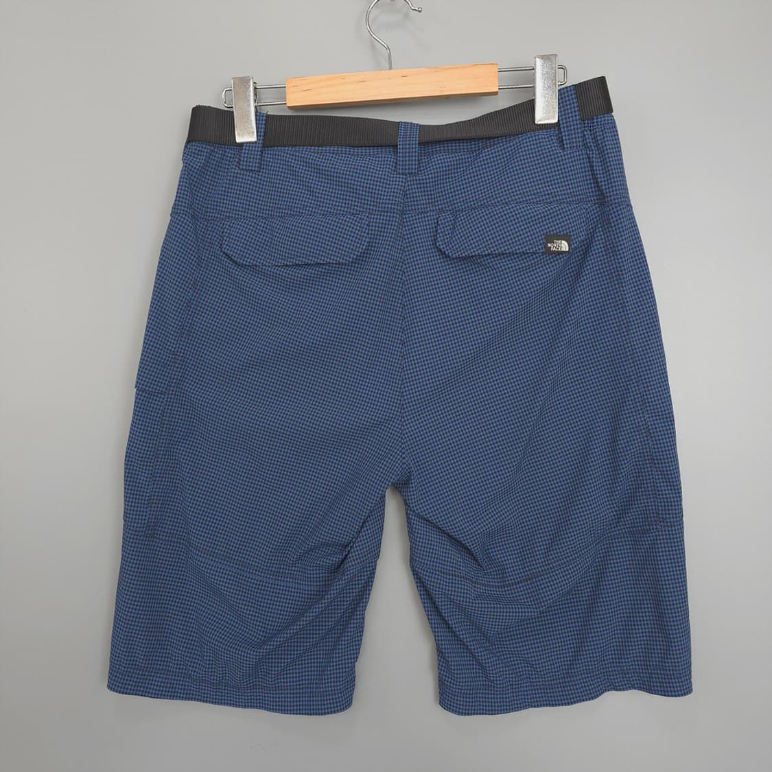 노스페이스 THE NORTH FACE 기능성 체크 반바지 네이비 88   상품이미지6