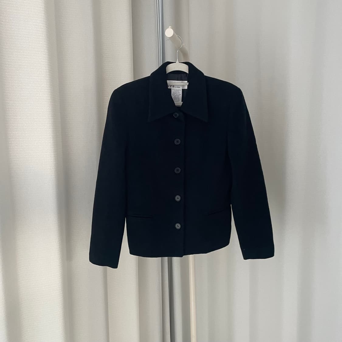 S.P.B 블랙 울 블레이저 상품이미지1