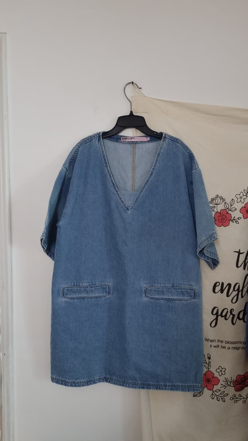 BIMBA Y LOLA 숏 블루 데님 드레스 상품이미지3
