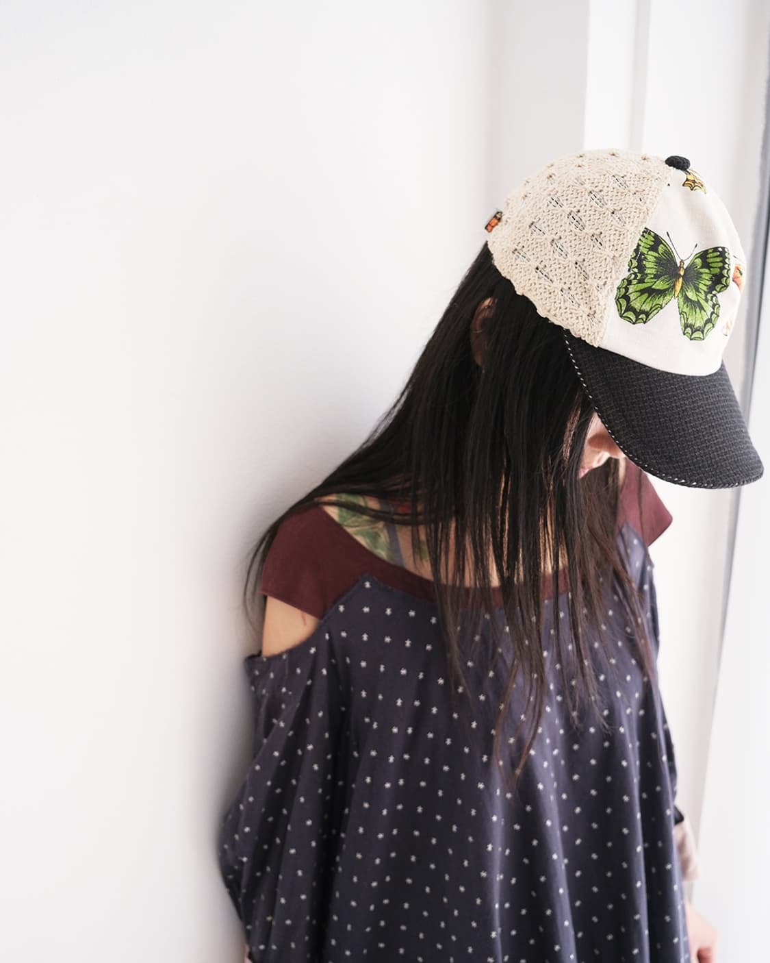 Crochet docking graphic cap 상품이미지3