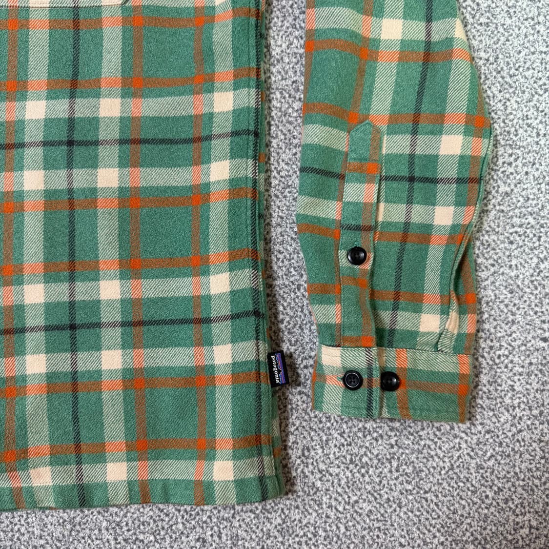 파타고니아 정품 체크 셔츠 남성용 M 상품이미지5