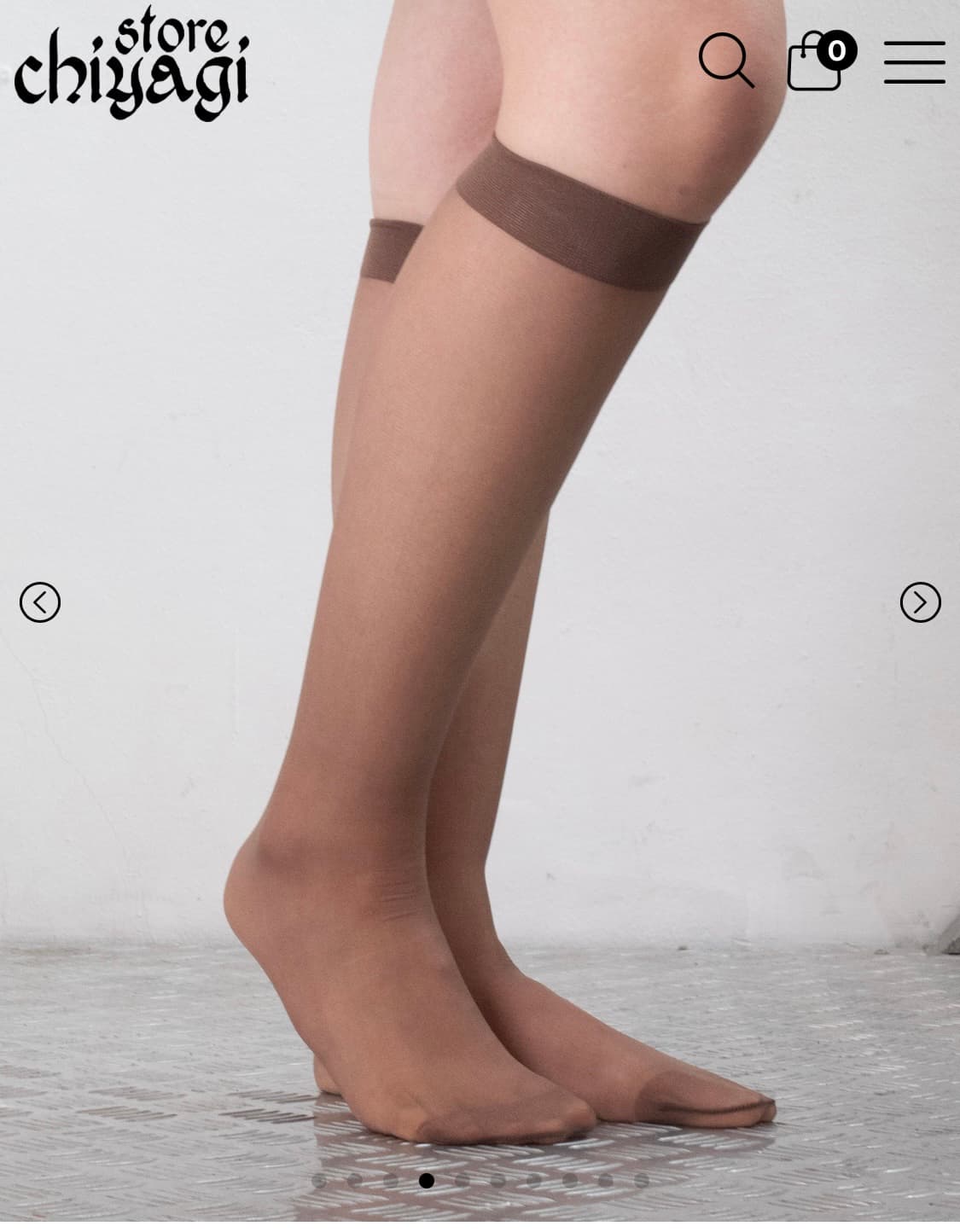 Chiyagi Sheer Lycra Spandex Knee-Hi  상품이미지3