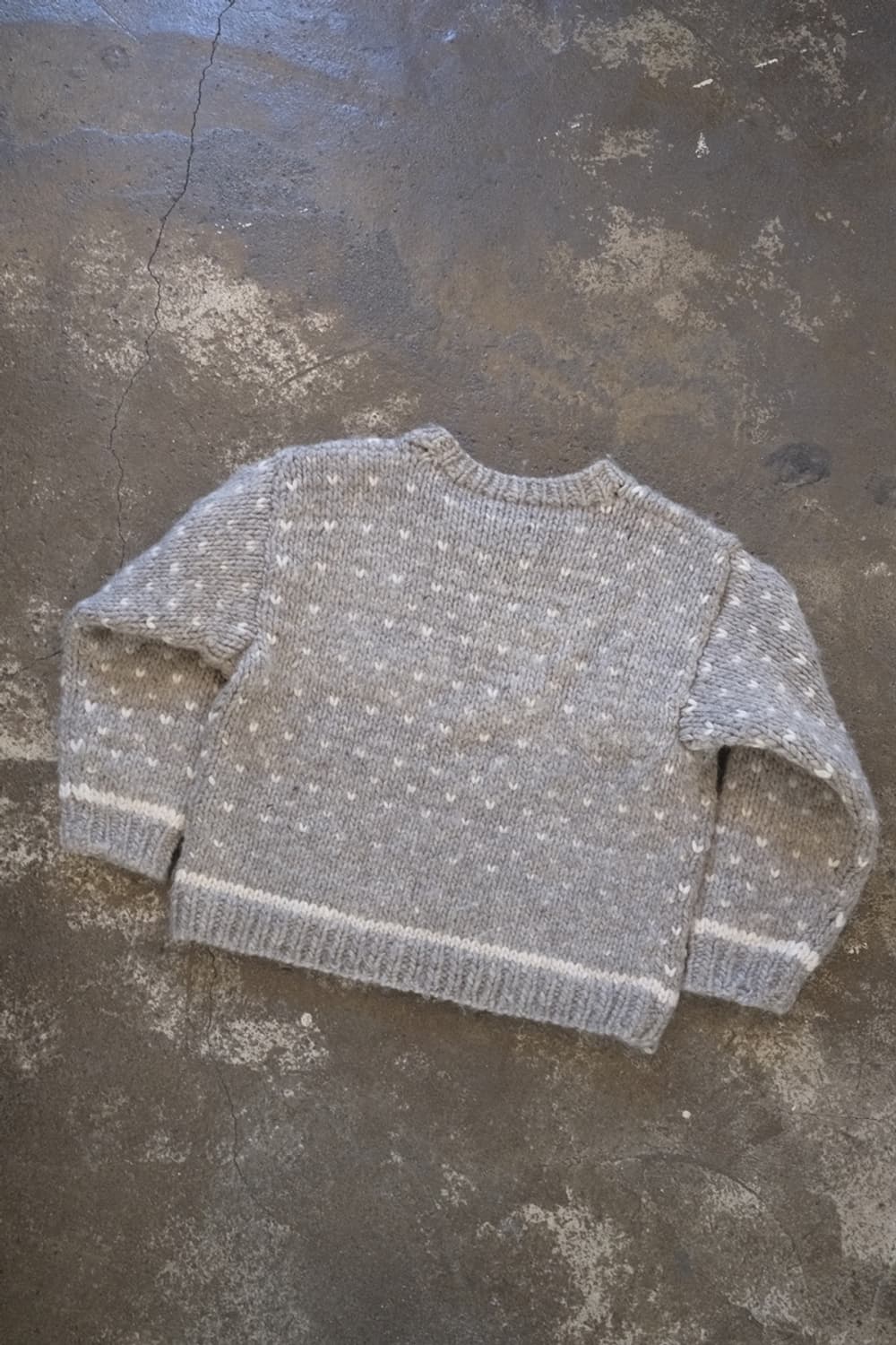 [JPN] 빈티지 오버핏 헤비울 니트 상품이미지4