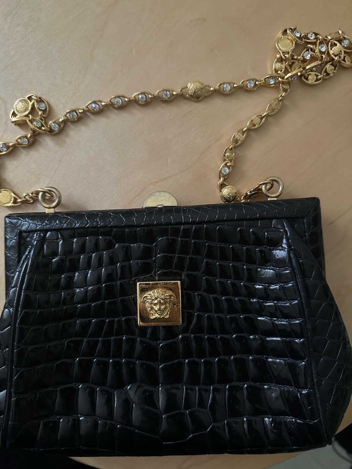 정품 지아니 베르사체 빈티지 90‘s 체인 숄더백  상품이미지1