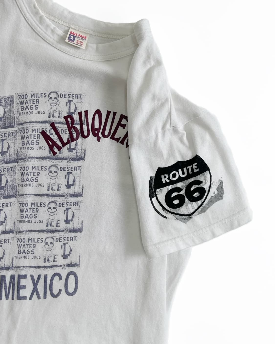 (S)  조맥코이 리얼맥코이 ROUTE66 빈티지티셔츠 상품이미지4