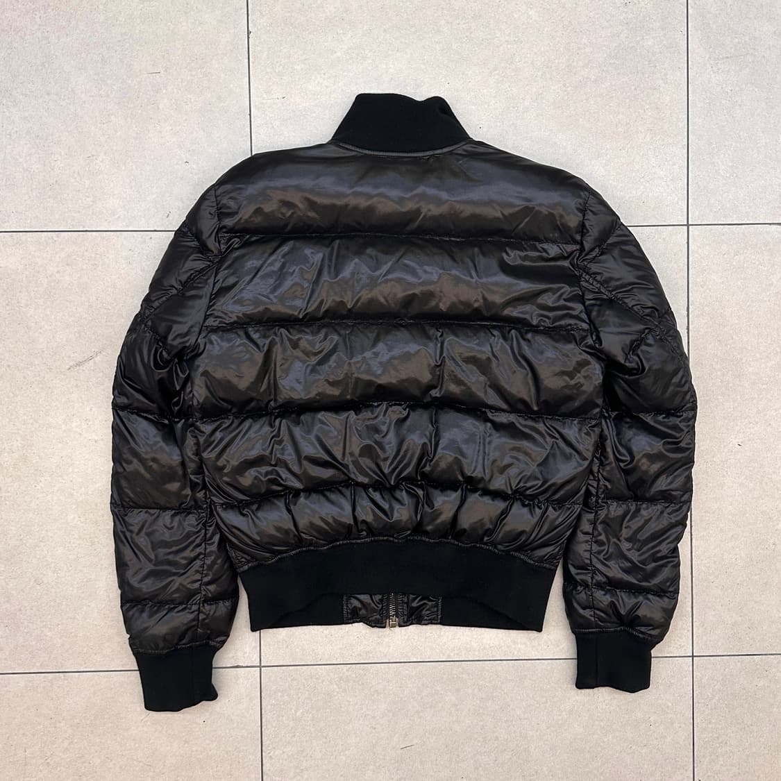 돌체앤가바나 로고 플레이트 다운 봄버자켓 상품이미지2