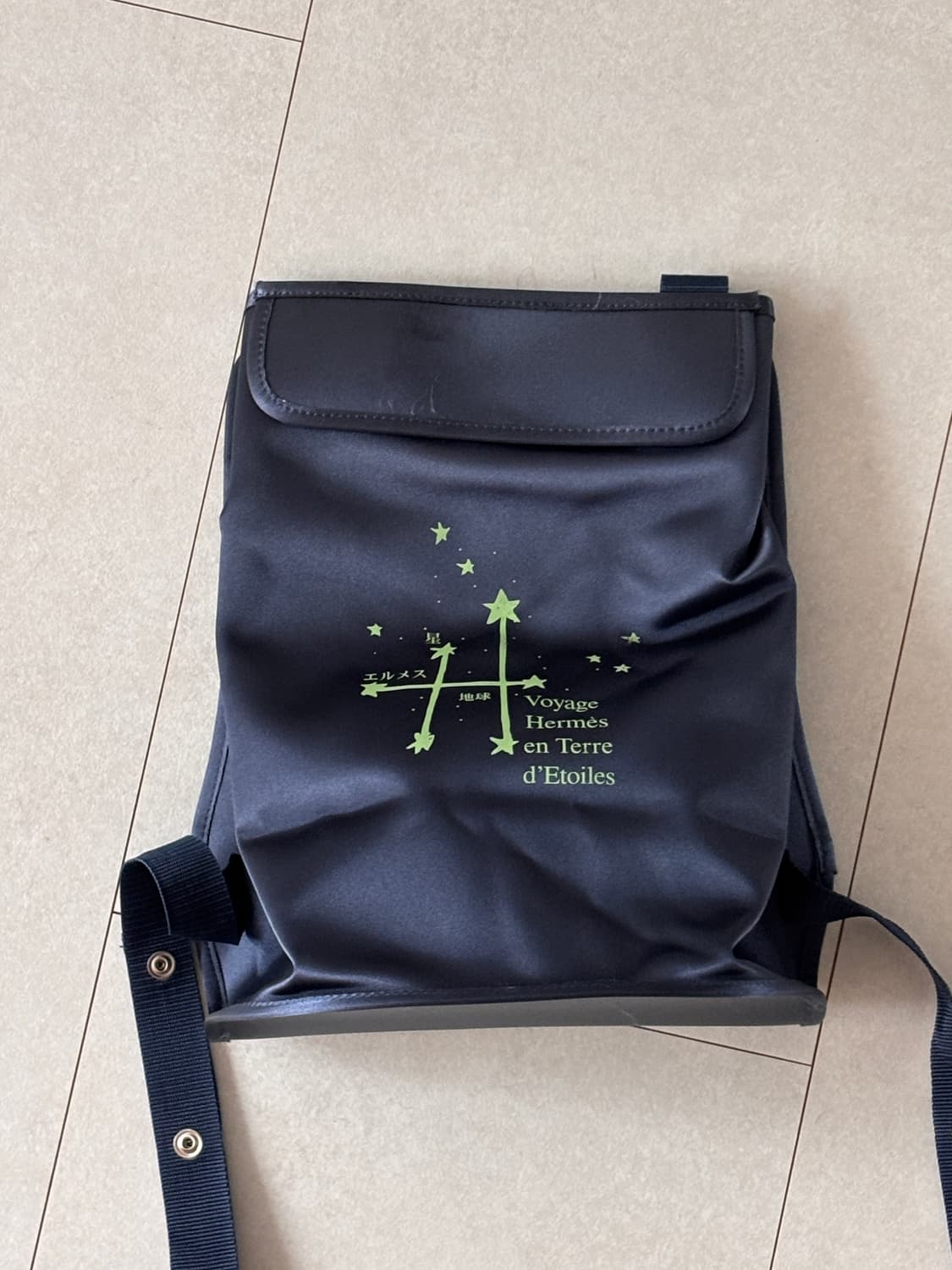 빈티지 에르메스 1999 전시 한정판 PVC 백팩, 단종모델 상품이미지2