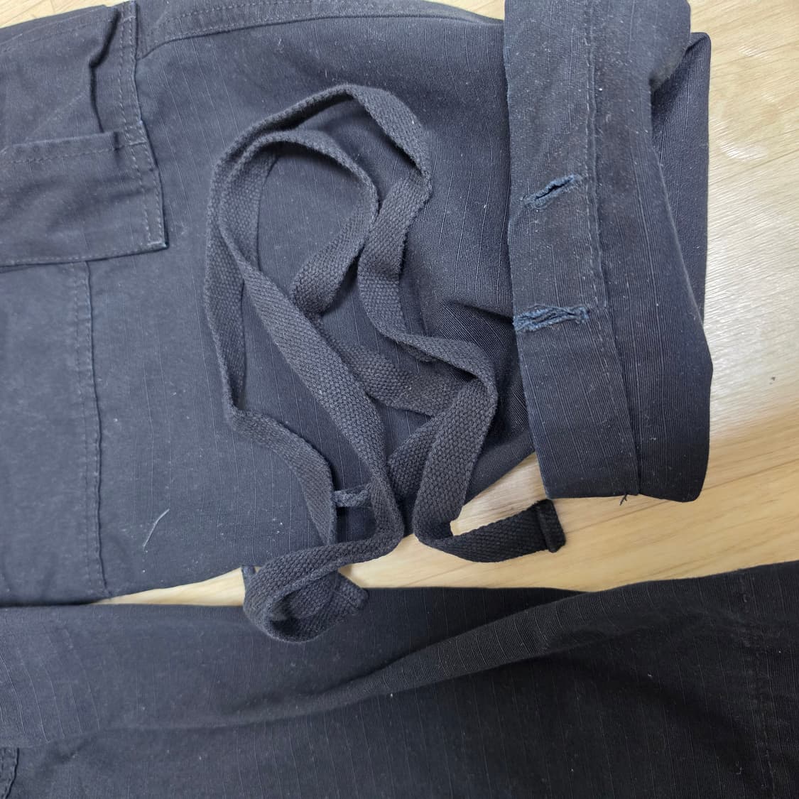 [28]스투시 립스탑 카고팬츠 블랙  상품이미지3