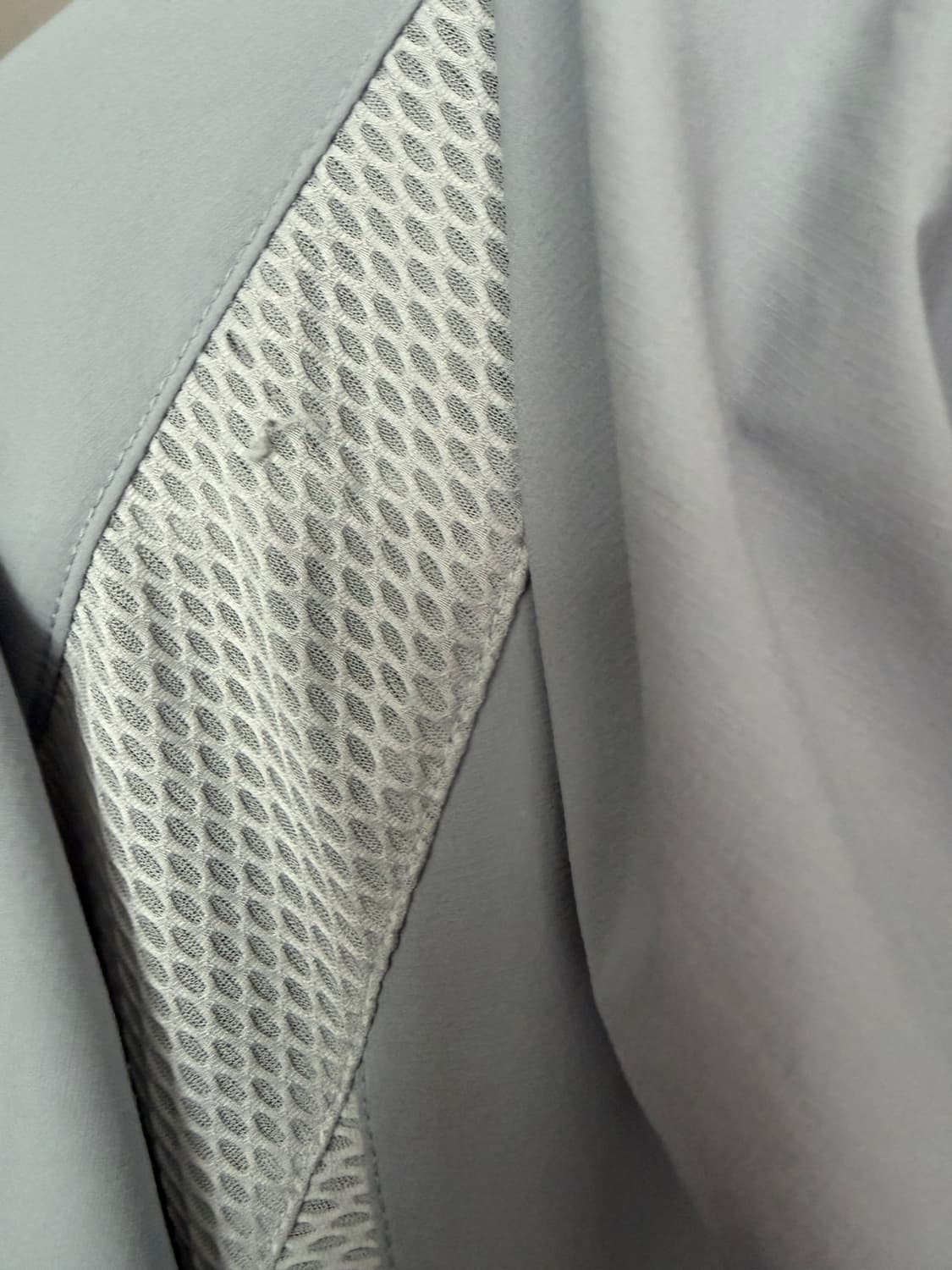 산산기어 메쉬 자켓 스카이 블루 25SS 4사이즈 상품이미지4