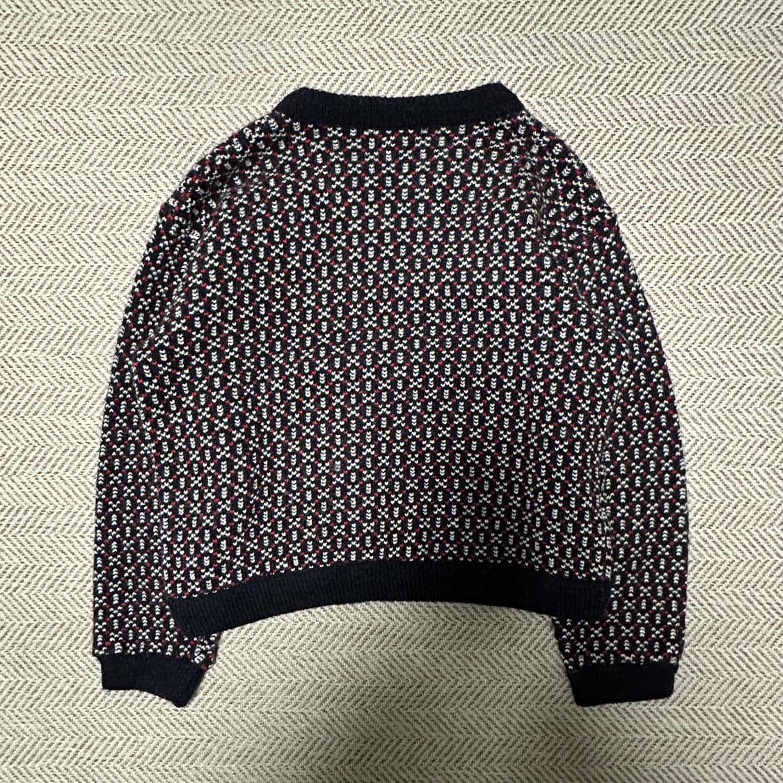 L. L. BEAN norway made knit cardigan 상품이미지2