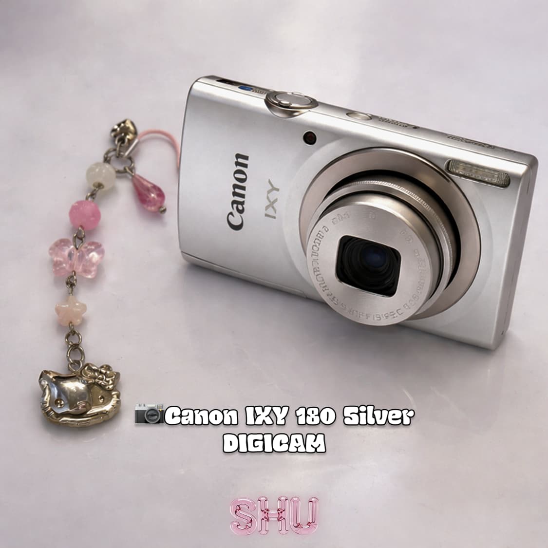 캐논 익시 IXY 180 빈티지 레트로 디지털 카메라 실버 상품이미지2