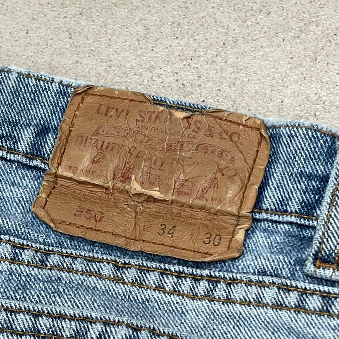 usa 리바이스 550 데님팬츠 s10168 상품이미지7