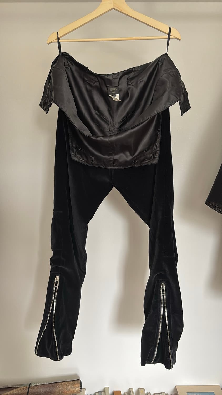 (rare) JPG Archive Velvet Marine Pants 상품이미지3