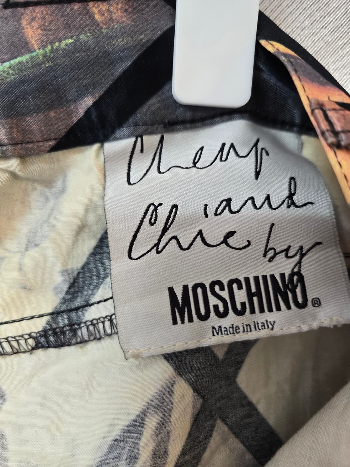 Moschino 빈티지 패턴 스커트 상품이미지3