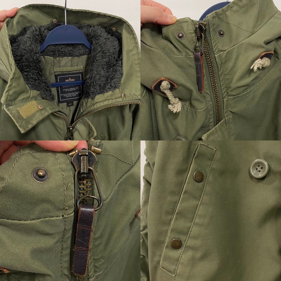 알파인더스트리 코튼 N3B 파카 상품이미지5