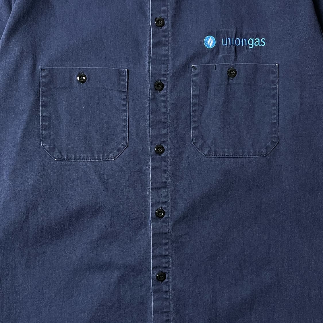 REDKAP 레드캡 빈티지 네이비 코튼 워크 셔츠 A00671 상품이미지3