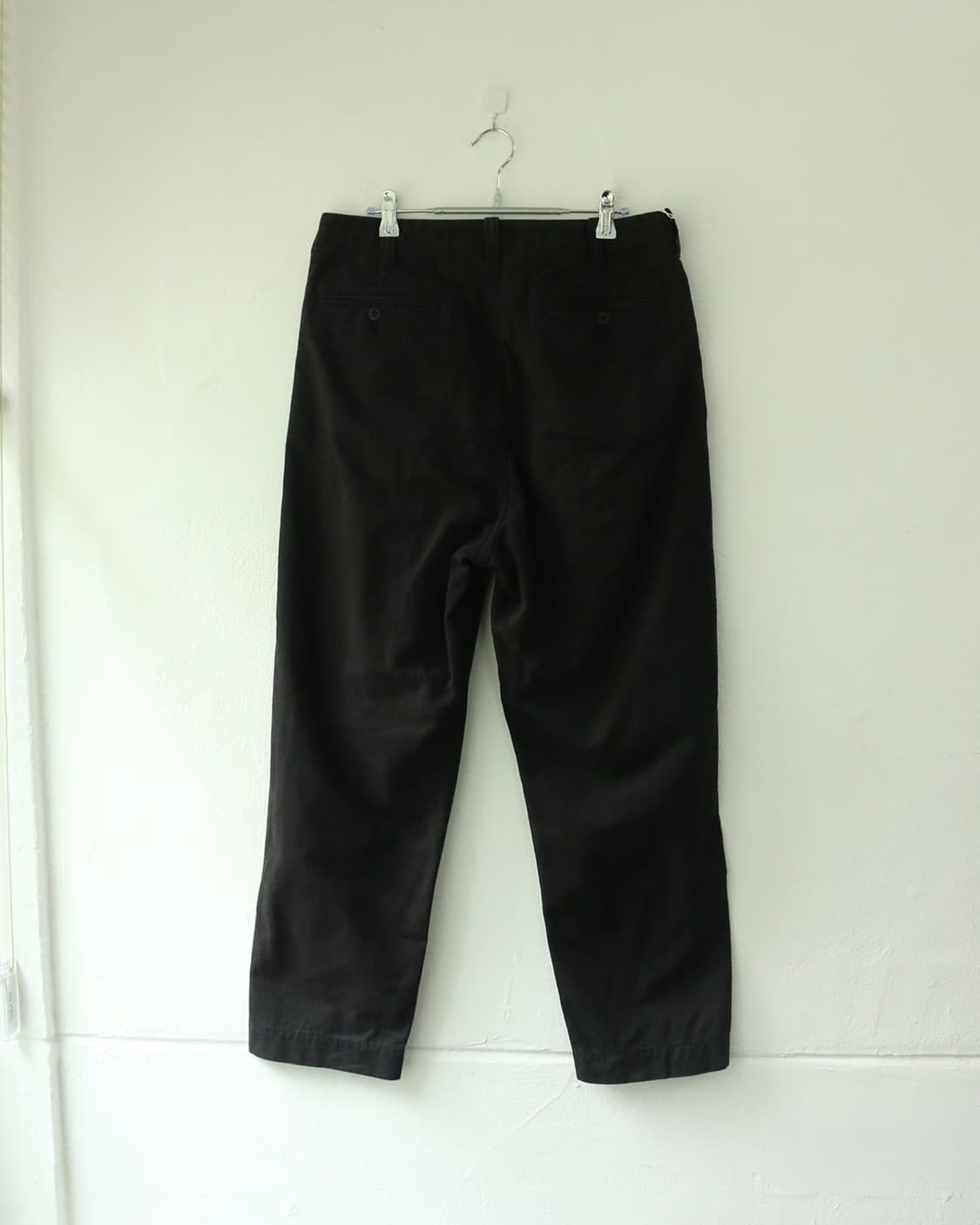 아이 준야 와타나베 맨 블랙 코튼팬츠 상품이미지6