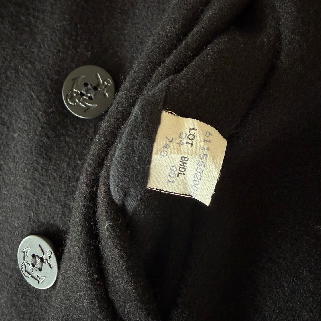 쇼트 울 피코트 상품이미지7