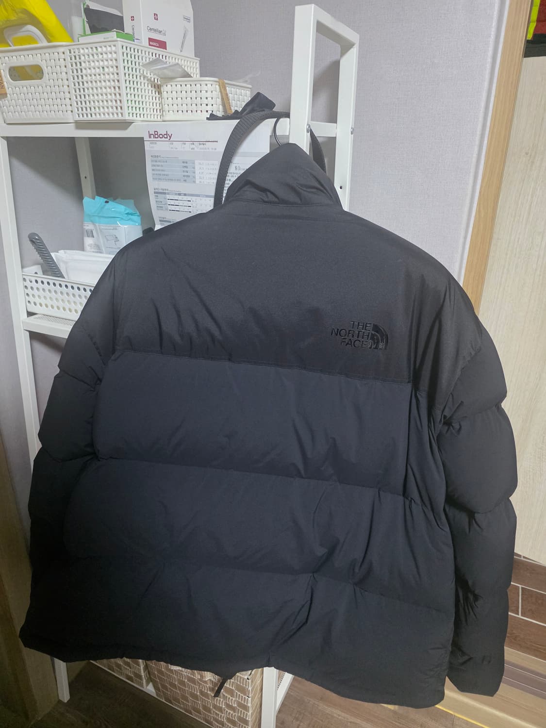 [3XL/115] 노스페이스 슈퍼플렉스 눕시 블랙 (로고 하자/가격 인하 상품이미지5