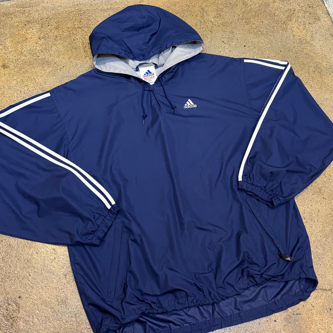 레어 90s USA 빈티지 아디다스 후드 바람막이 상품이미지2