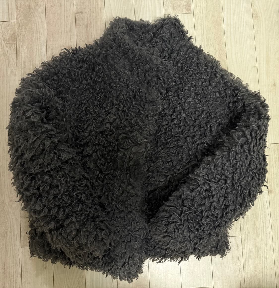 코이세이오 퍼자켓 차콜 상품이미지1