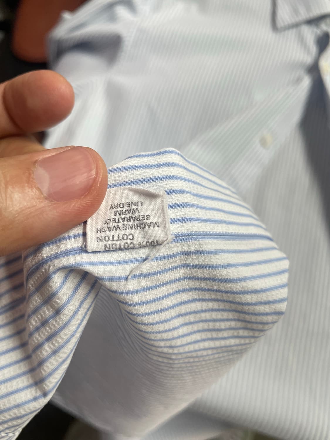Charvet(샤르베),10 corso como 스트라이프 셔츠 상품이미지6