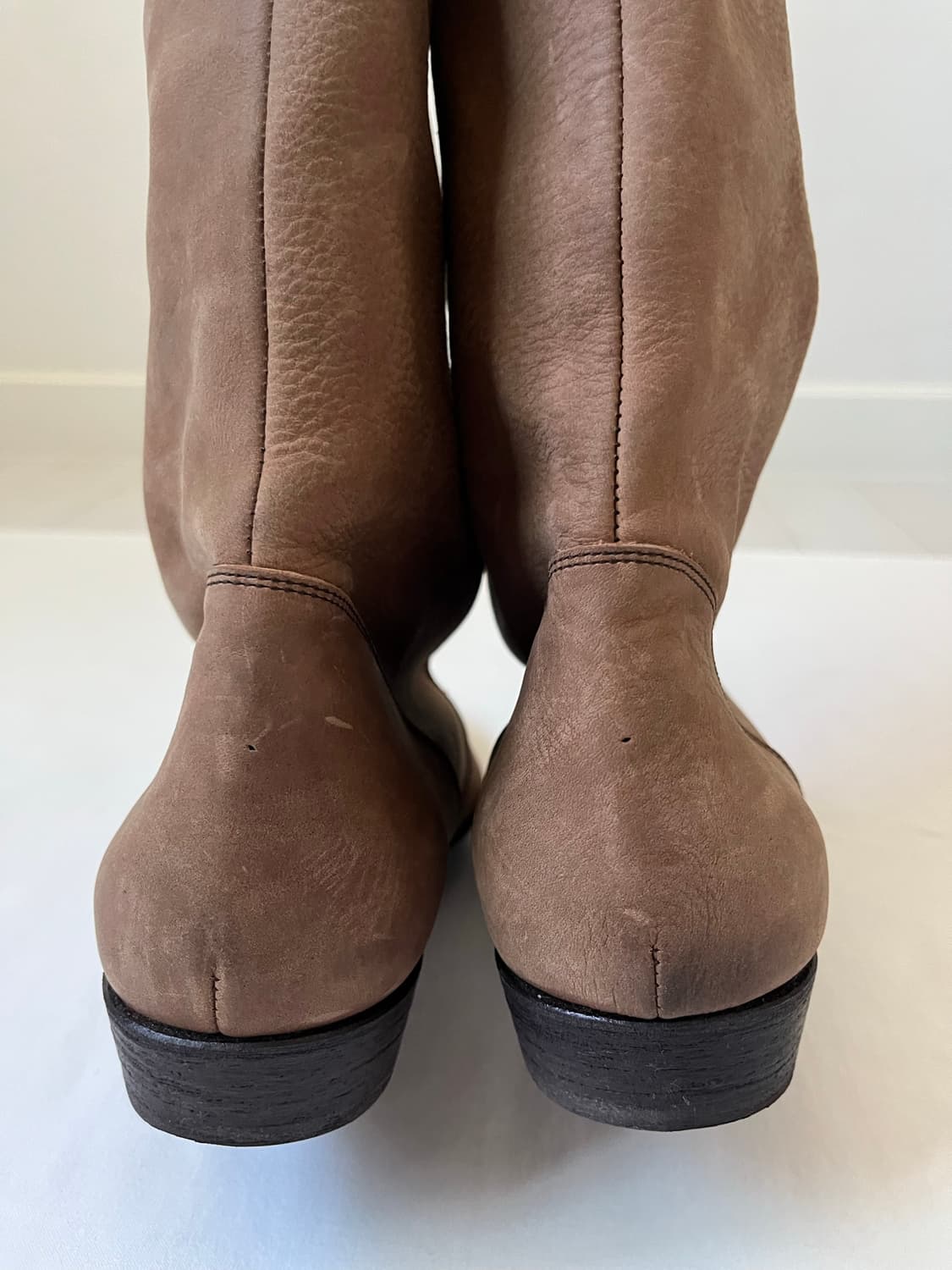 The Viridi-Anne Leather Long Boots 상품이미지7