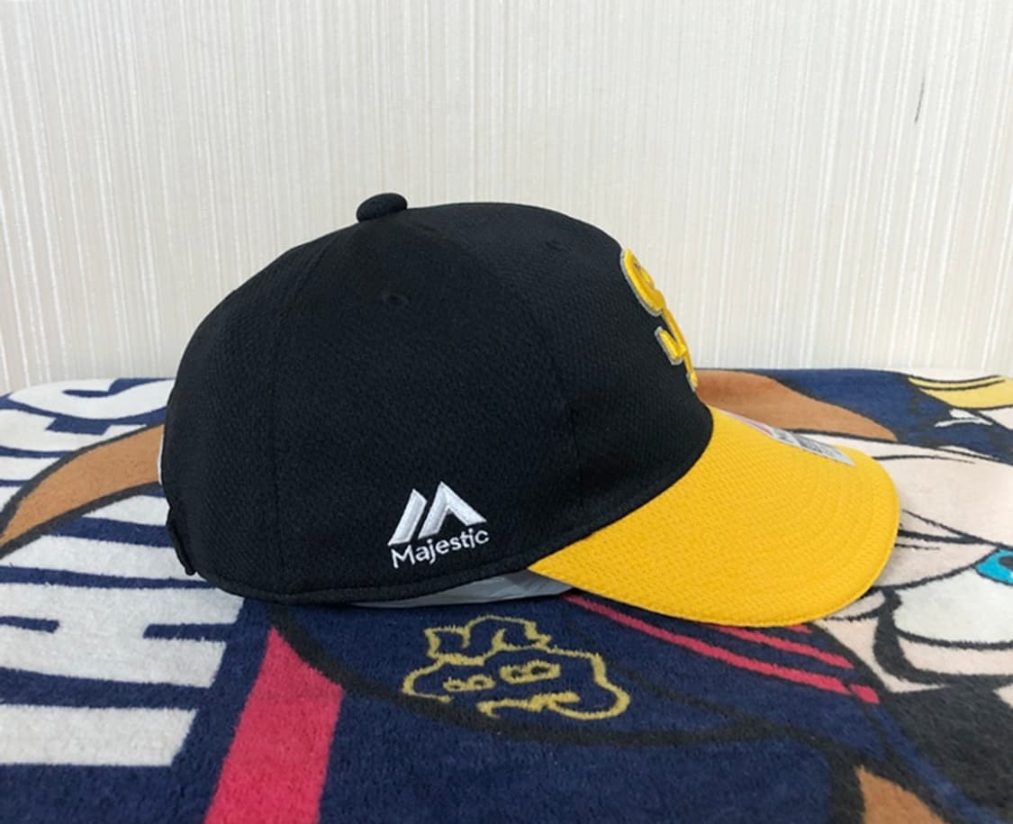 NPB 마제스틱 후쿠오카 소프트뱅크호크스 모자/게임캡 57-61 상품이미지7