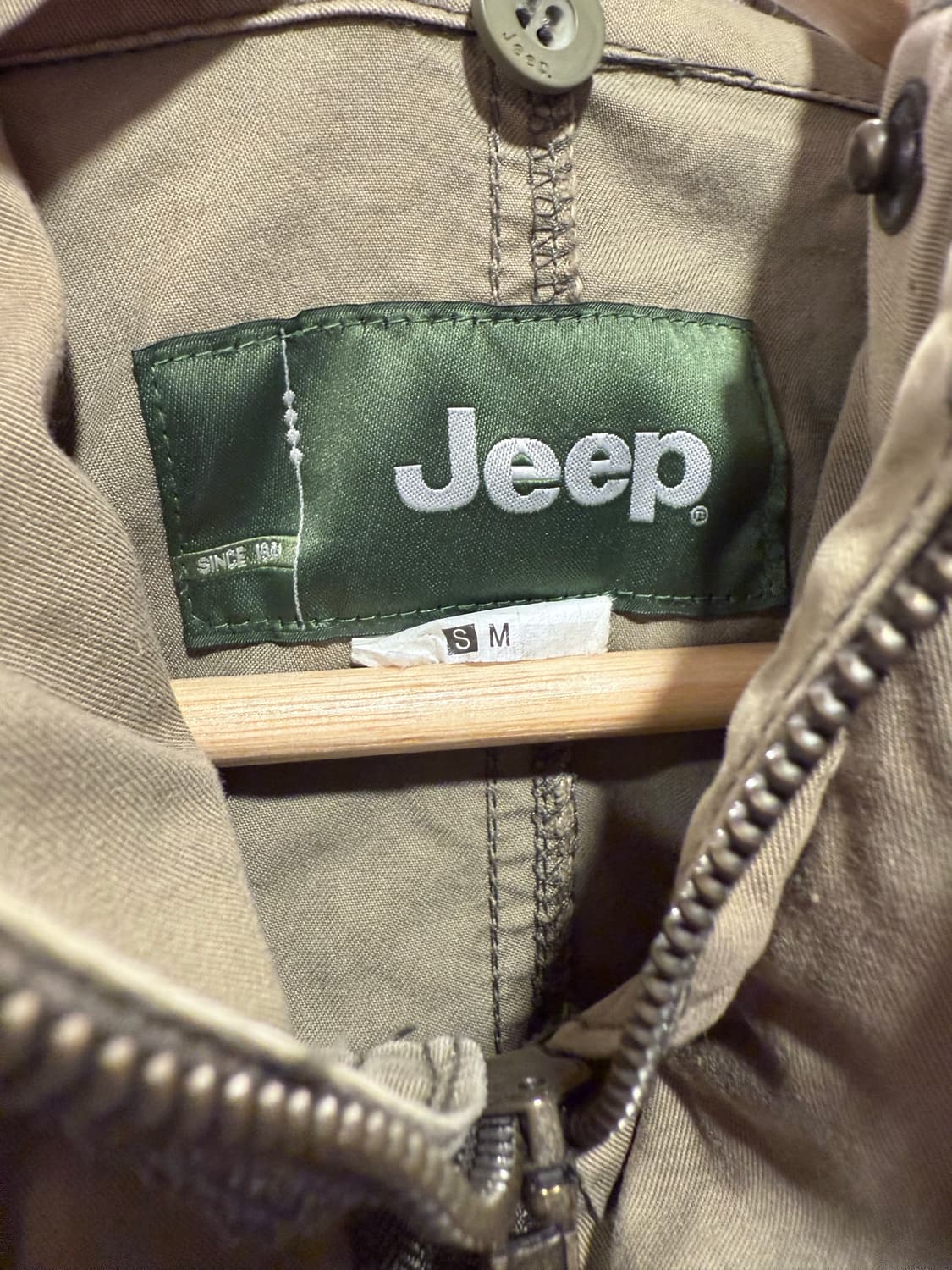 지프 베이지 사파리 자켓 상품이미지3