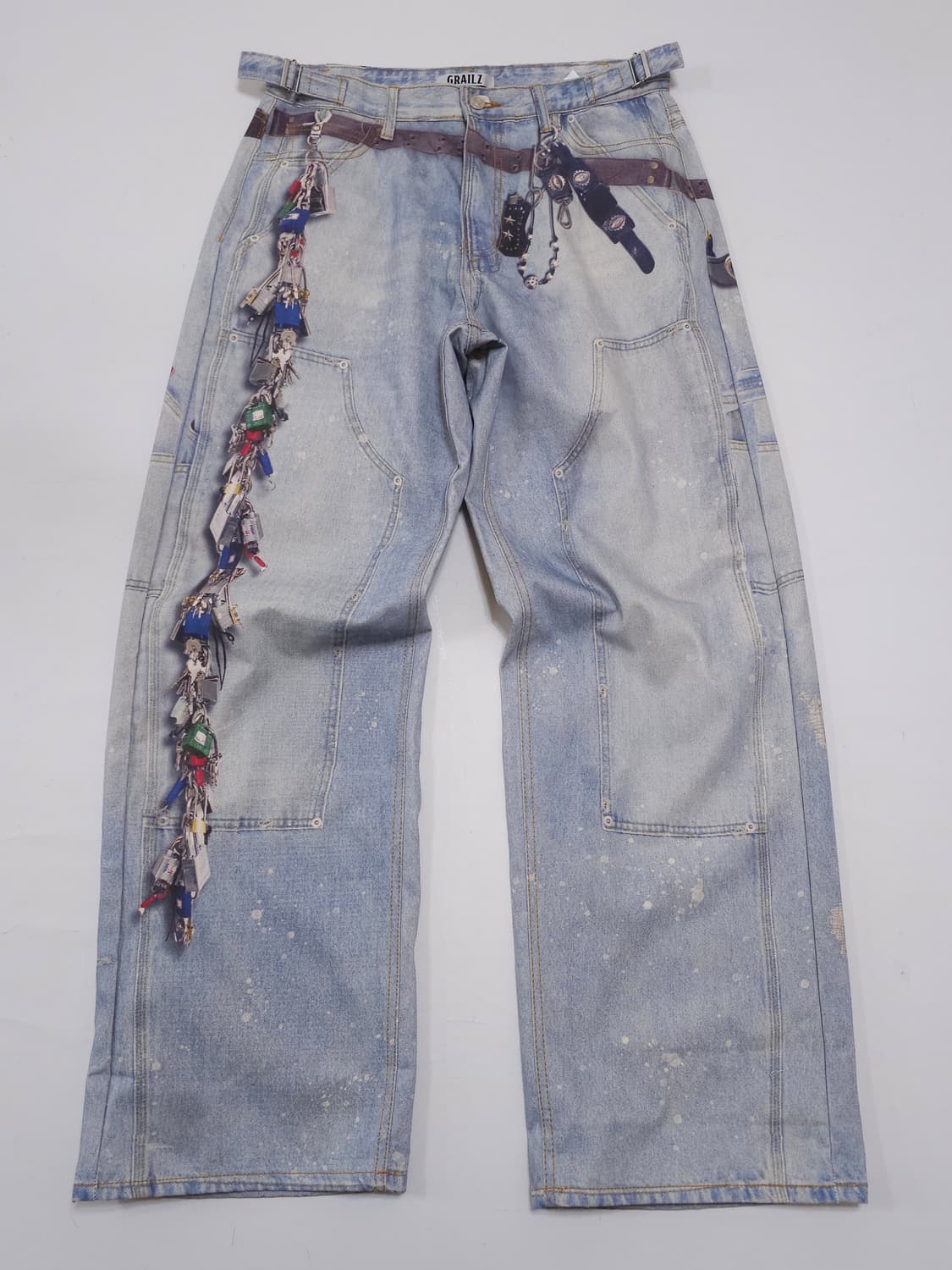 그레일즈 키체인 일루젼 데님 팬츠 상품이미지2