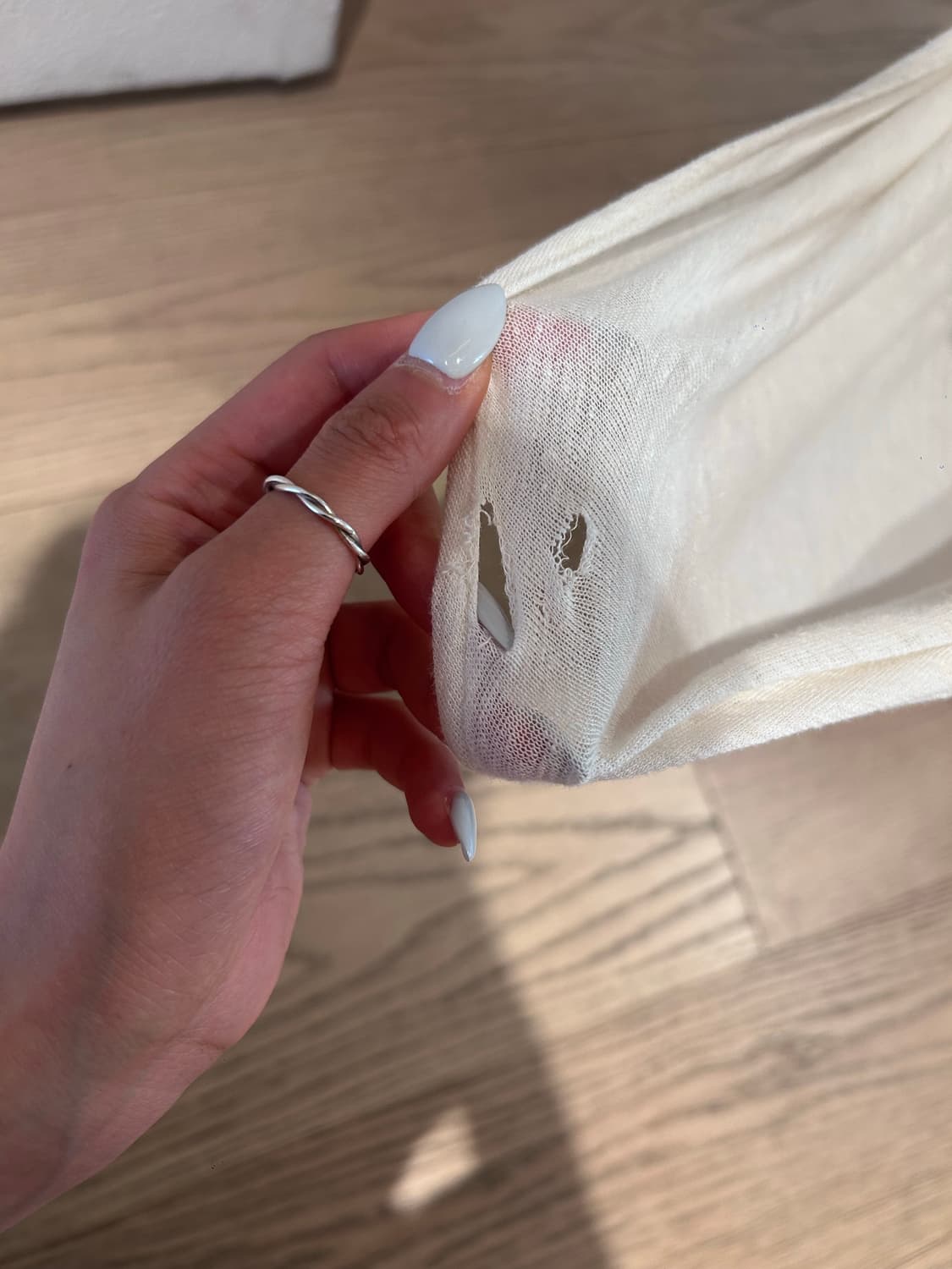 오픈와이와이 DRAPED LINEN SKIRT 드레이프 린넨 스커트 상품이미지2
