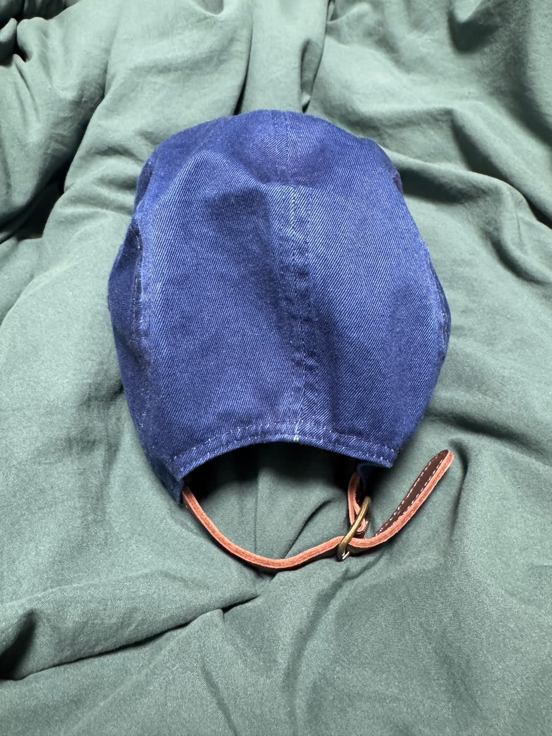 25SS 슈프림 워시드 치노 트윌 캠프캡 인디고 상품이미지2