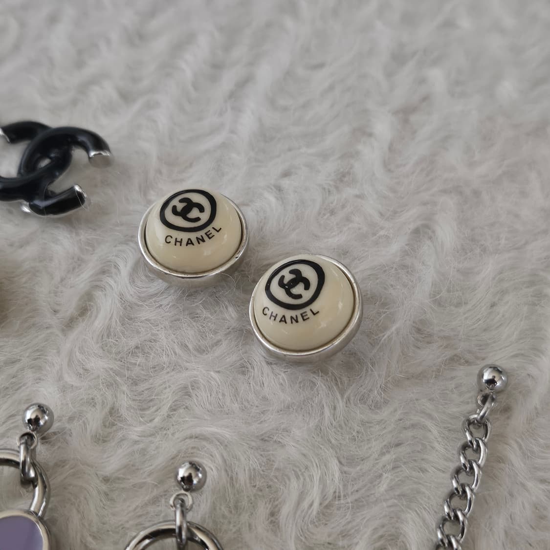 샤넬 디올 정품 빈티지 업사이클링 귀걸이 모음 상품이미지6